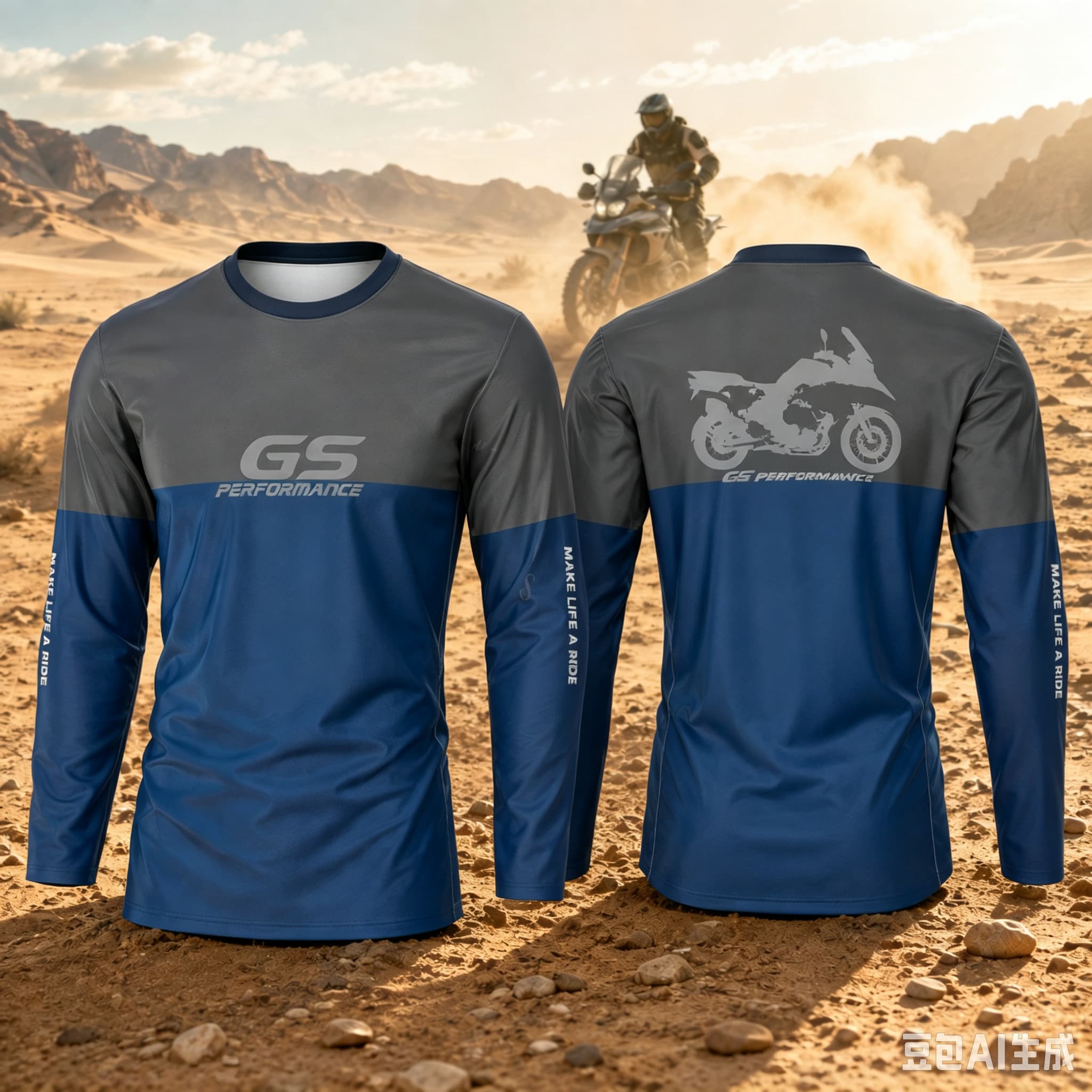 Outdoor Sports Adventure - Мотоциклетная рубашка с длинным рукавом Motorrad