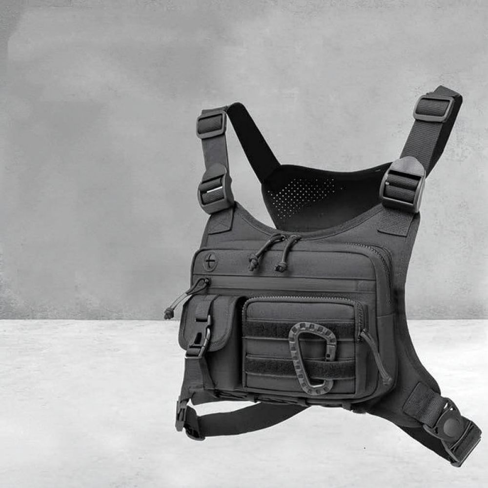 Outdoor Sport Climbing Gear - Мужской тактический нагрудный жилет-сумка из оксфордской
