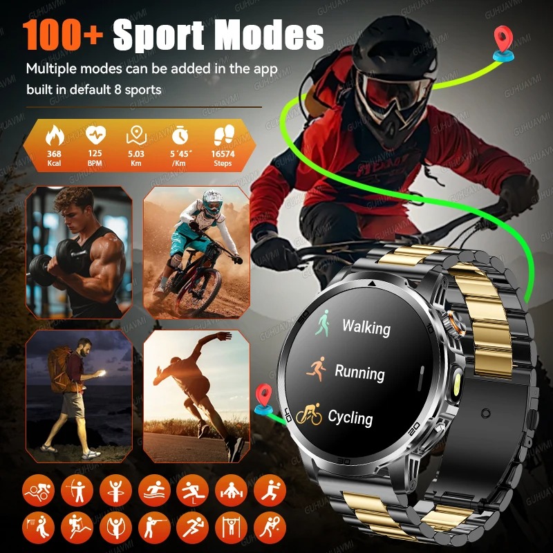 Новые военные смарт-часы для м – обзор и цена Outdoor Sports Adventure